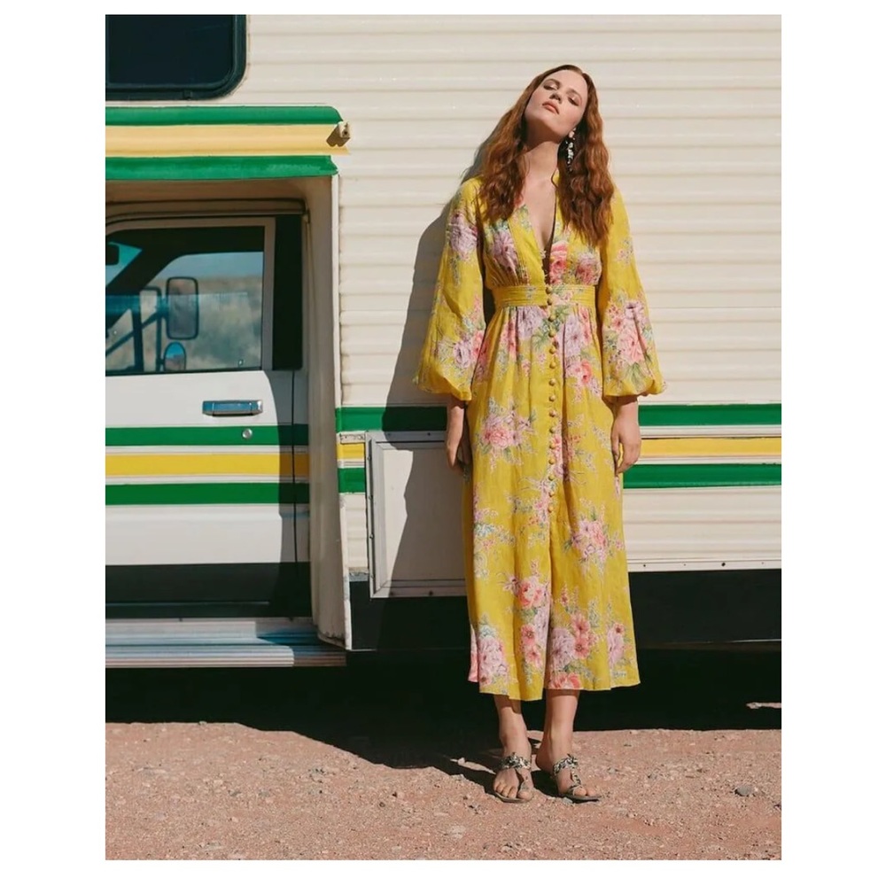 Zimmerman Zinnia Yellow Dress